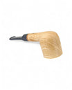 Talamona New Look Light Pot 849 pipe in Ash with Briar bowl