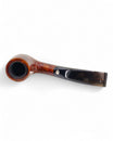 Pipa Usata Mastro de Paja Liscia Bent Billiard 3A "1 Sole" (1977) Per Amici