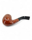 Used Pipe Mastro de Paja Smooth Bent Billiard 3B "1 Sun" 1980