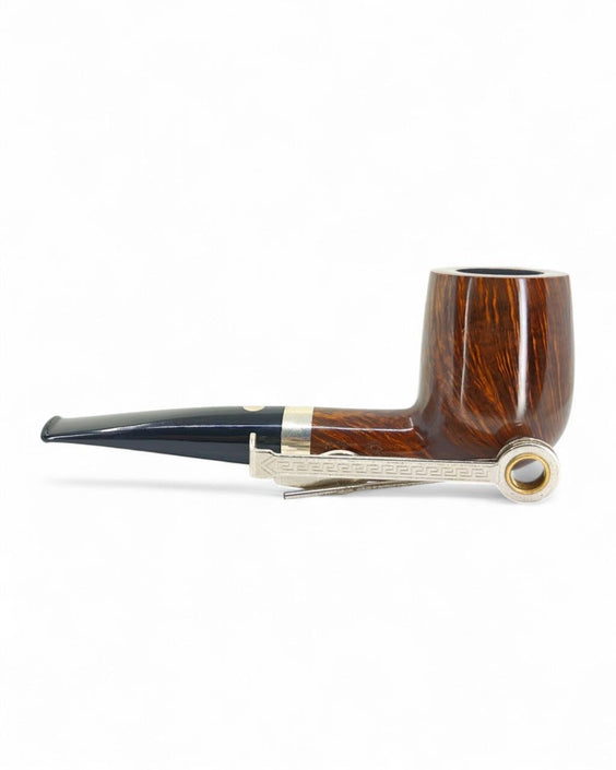 Used Mastro de Paja Smooth Billiard 3B "1☀︎ sole" Pipe (1979)