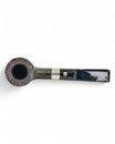 Pipa Usata Mastro de Paja Liscia Pot Dublin 1B "1 Sole" Ghiera in Argento (1977)