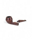 Pipa Alfred Dunhill "The White Spot" Cumberland - Shape 4104 (Bulldog) - Made in England 25