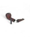 Pipa Alfred Dunhill "The White Spot" Cumberland - Shape 5104F (Bulldog) Filtro 9 mm - Made in England 25