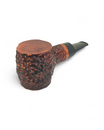 Pipa Talamona Reverse Calabash Barrel Stand Up Rusticata Rossa