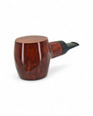 Talamona Reverse Calabash Barrel Stand Up Smooth Red Pipe