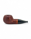 Pipa Talamona Reverse Calabash Apple Rusticata Marrone