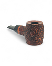 Pipa Talamona Reverse Calabash Barrel Stand Up Rusticata Rossa