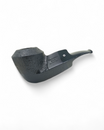 Talamona Reverse Calabash Bent Rhodesian Sandblasted Black Edition pipe