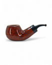 Pipe Talamona Reverse Calabash Bent Apple Smooth Red Edition