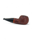 Pipa Talamona Reverse Calabash Apple Rusticata Marrone