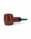 Talamona Reverse Calabash Barrel Stand Up Smooth Red Pipe