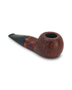 Pipa Talamona Reverse Calabash Apple Rusticata Marrone