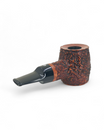 Pipa Talamona Reverse Calabash Barrel Stand Up Rusticata Rossa