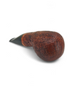 Pipa Talamona Reverse Calabash Apple Rusticata Marrone