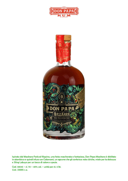 RUM DON PAPA MASSKARA 70cl (Astucciato)