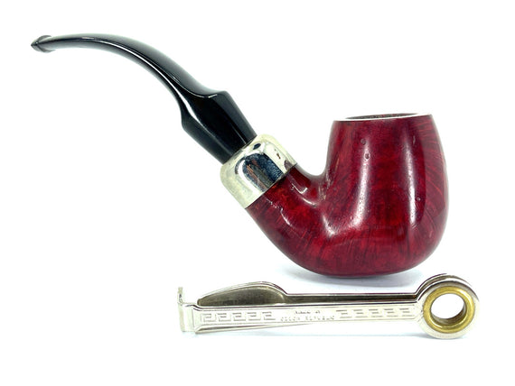 Pipa Italiana Usata Brebbia First 6012 Liscia Rossa filtro 9 mm