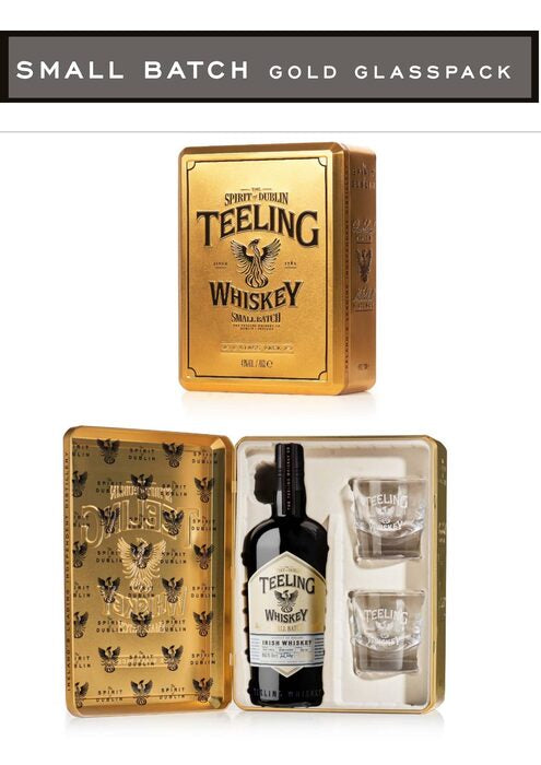 Irish Whiskey Teeling Small batch + 2 bicchieri