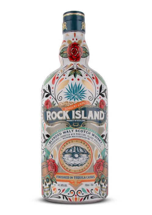 Rock Island blanded scotch whisky tequila finish
