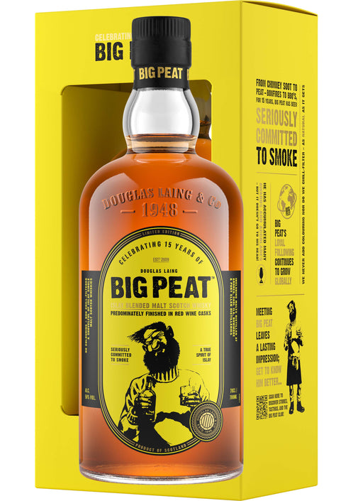 WHISKY BIG PEAT 15 anni "BIRTHDAY BOTTLING"