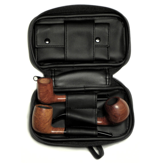 BORSA PORTAPIPE VINILE NERA BREBBIA