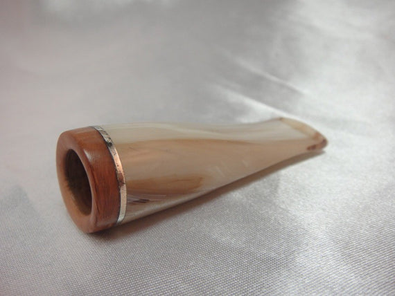 Boccaglio per toscano Chubby metacrilato corno