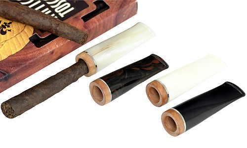 Boccaglio per toscano Chubby metacrilato corno