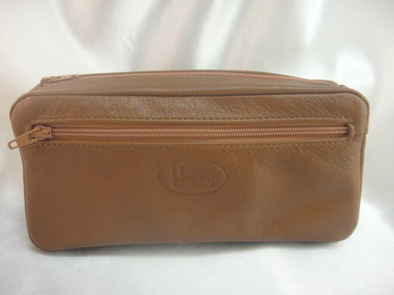 Borsa Porta pipe e tabacco Floppy per 2 pipe Avana Made in Italy 2020