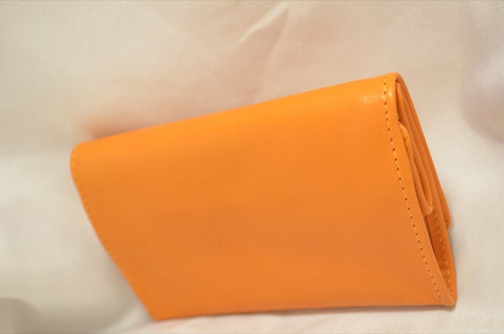 Nuovo Portatabacco Piccolo Floppy arancione chiaro