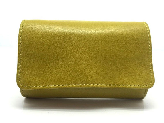 Nuovo Portatabacco Piccolo Floppy in pelle Lime