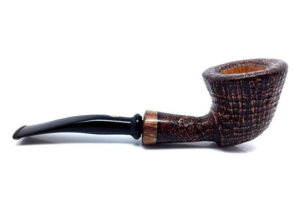 Pipa Savinelli Autograph Mister A Sabbiata Free Fatta a mano Achille Savinelli Junior