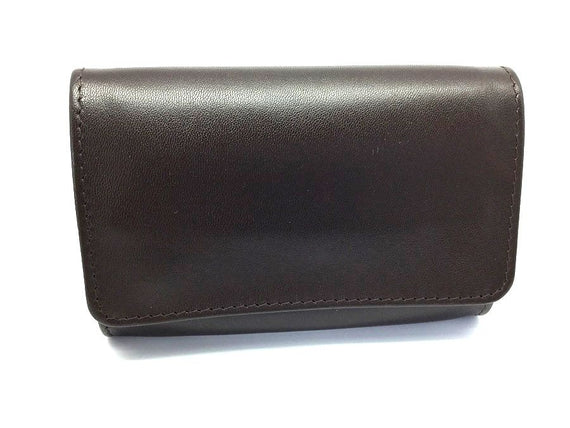 Nuovo Portatabacco Piccolo Floppy in pelle Testa di Moro