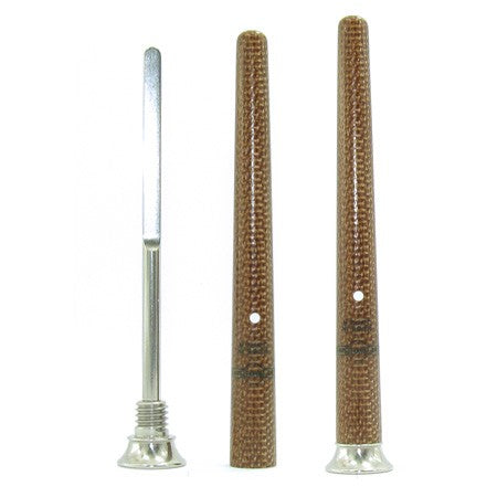 Curapipe Dunhill ''Junior'' Canvas Marrone e placcato oro