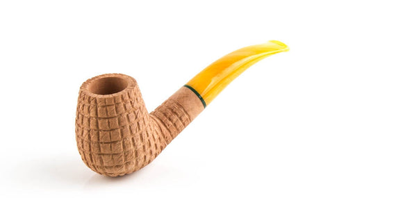 PIPA SAVINELLI PANNOCCHIA RUSTICATA NATURALE 628 FILTRO 9MM