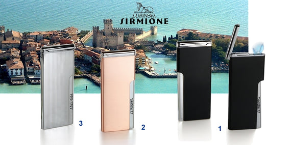 Accendino turbo flat flame Lubinski Sirmione