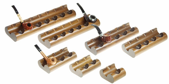 Poggiapipa Round in Noce da 2 Posti