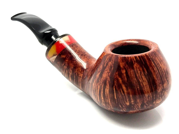 Pipa Winslow Hand Cut in Denmark D Bent Apple 9mm o adattatore