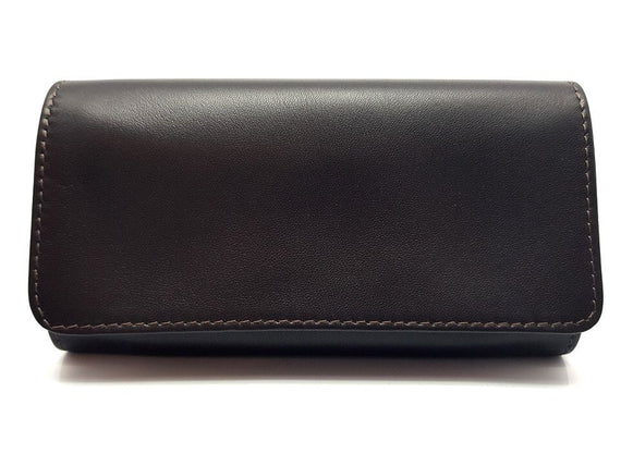 Portatabacco in vera pelle avvolgibile Made in Italy