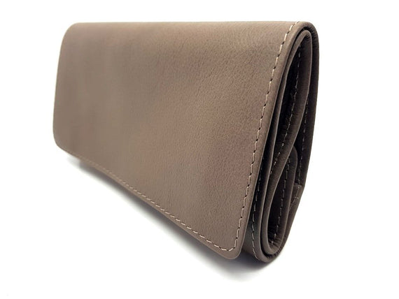 Portatabacco in vera pelle avvolgibile Made in Italy