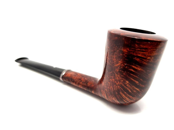 Pipa Alfred The White Spot Dunhill Gr.3 Amber Root Made in England 17 Ghiera in Argento