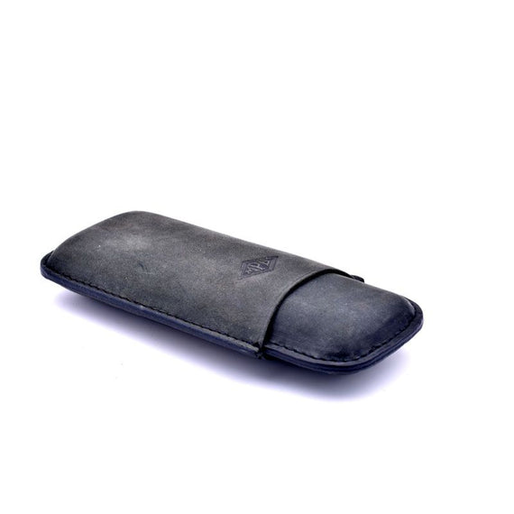 PORTA 2 SIGARI ROBUSTO IN CUOIO