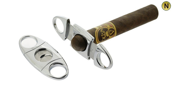 Tagliasigari lubinski bilama 58 ring arrotondato cromato