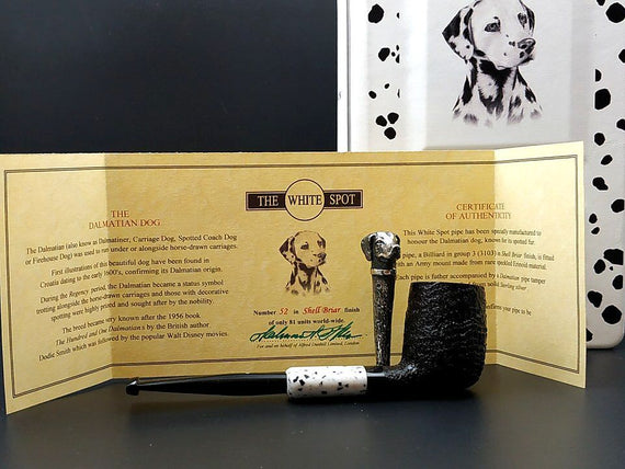 Pipa The White Spot Dunhill 'Il Cane Dalmata' Shell Briar 3103 Limited Edition 52 of 81 Pipes