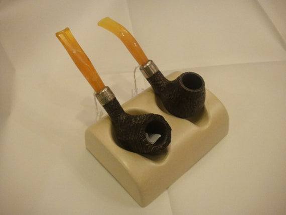 Poggiapipe in stile moderno Bianco 2 posti