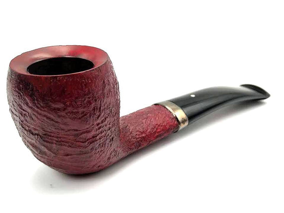 PIPA ALFRED DUNHILL'S THE WHITE SPOT RUBYBARK 4127 Semi bent Pear MADE IN ENGLAND (2017)