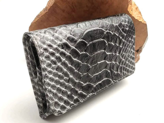 Nuovo Portatabacco Piccolo Floppy in pelle Made in Italy 100%