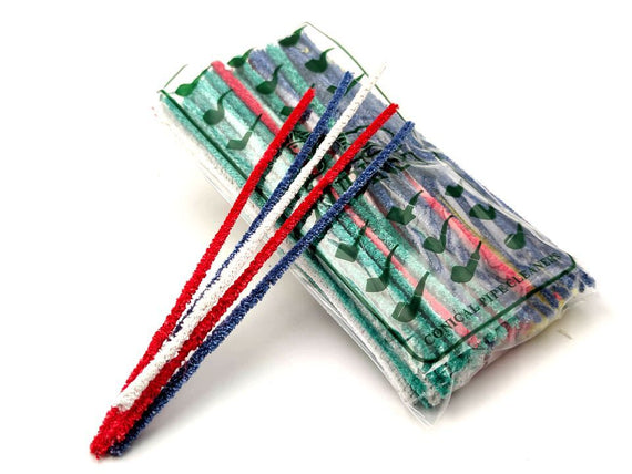 Busta Scovolini lubinski da 100 scovolini conici morbidi colorati in rayon