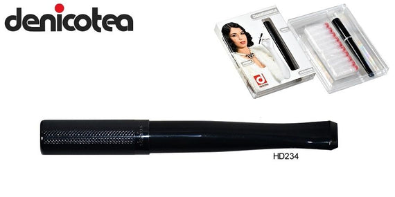 Bocchino Denicotea 10 cm unisex liscio con espulsore