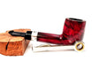 Pipa Peterson Classic Series Sterling Silver 53 Stubby Billiard Rossa Liscia Silver Band 925 Palatale