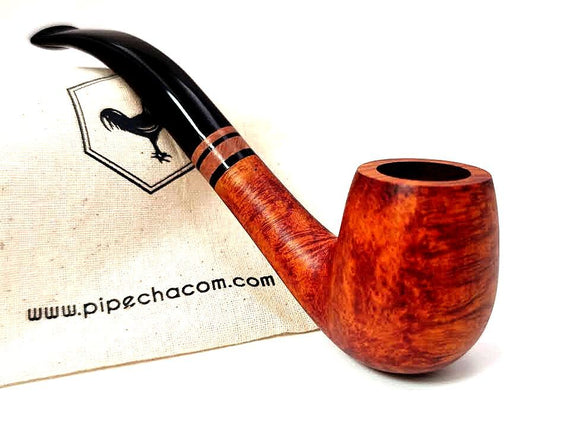 Pipa Chacom Comfort Curva Liscia Naturale Made in France