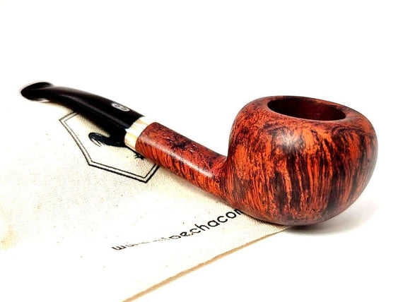 Pipa Chacom Gentleman 1338 Semi Curva Brucianaso Liscia Opaca Made in France
